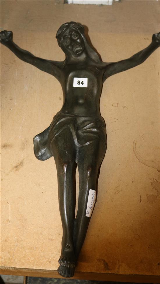 Bronze model of Christ